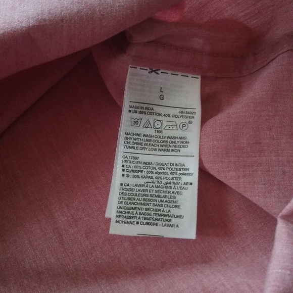 OLD NAVY Men's Button Up Dress Shirt - Picture 8 of 8